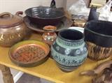 Vintage artisan pottery