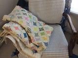 Lovely postage stamp quilt