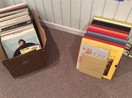 Vintage album collection