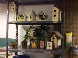Wood Birdhouse collection 