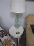 LAMP AND END TABLE