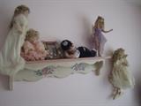 DOLLS AND SHELF