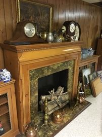 Fireplace mantle