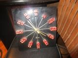 Mid-century modern dice clock