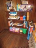 Games, toys, books