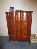 French provincial chest of drawers