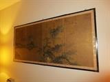 Asian wall mural