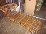 Rattan Chaise lounge