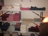 Towels, linens, table linens