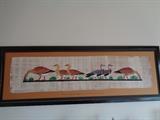 Papyrus wall art