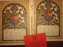 The Coronation of Her Majesty Queen Elizabeth II Programme, Ticket