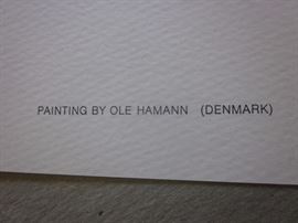 Ole Hamann (Denmark) Print