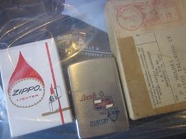 Zippo, Lincoln Mercury, with box