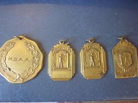 1930's Archery awards