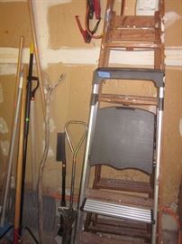 Ladders, tools
