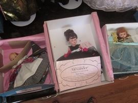Madam Alexander Dolls. All dolls mint condition in box.