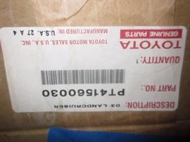 Toyota parts, New in Box. PT41560030.  Hitch mounts and receiver 