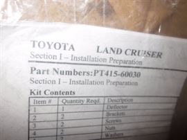 Toyota Land Cruiser, Part # PT415-60030