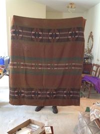 Wonderful early Native American blanket!