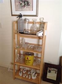 lots of vintage barware