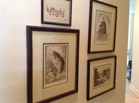 George Gawehn signed etchings