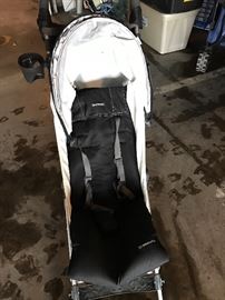 Uppababy umbrella stroller.  Compact and easy to fold with drink tray.  Good condition. $60