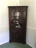 Beautiful Corner cabinet. Family Heritage Estate Sales, LLC