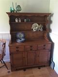 Dining room hutch.  Family Heritage Estate Sales, LLC www.familyheritageestatesales.com