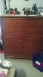 MID-CENTURY MODERN TALL BEDROOM DRESSER