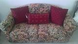 **LOVELY** FLORAL LOVE SEAT SOFA