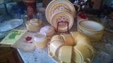 **RETRO** YELLOW STONEWARE DISHES