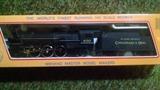 HO SMOKER MEHANO CHESAPEAKE & OHIO ENGINE  AND TENDER IN BOX