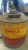 VINTAGE SHELL GAS CAN