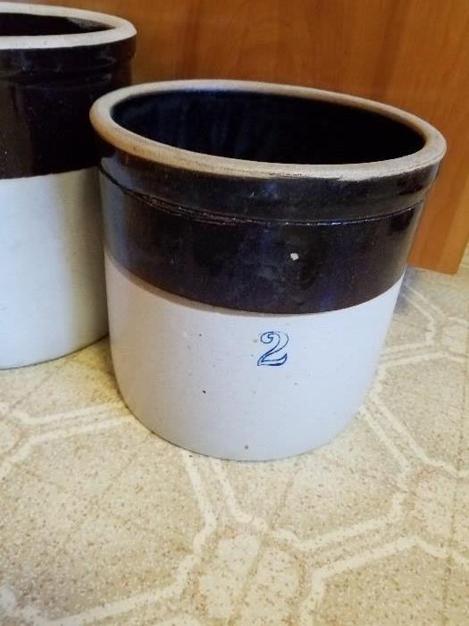 2 gallon crock