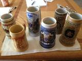 Selection of steins