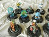 Star Trek Franklin Mint Dioramas under glass domes. The selection includes;
1. The Undiscovered Country
2. S.S. Botany Bay
3. The Motion Picture
4. The Final Frontier
5. U.S.S. Enterprise
6. Space Station K-7
7. Galileo II Shuttlecraft
8. The Voyage Home
9. Klingon Encounter
10. The Wrath of Khan
11. The Final Frontier
12. All Good Things
13. Romulan Bird of Prey