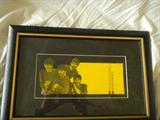 Framed Beatles ticket