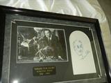 Vincent Price photo with autograph and self portrait. One of a kind!