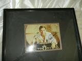 Autogrpahed Rod Taylor: 1960's "The Time Machine" framed under glass with COA