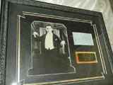Framed VERY RARE Bela Lugosi autograph with COA