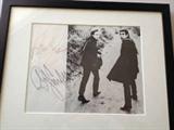 Autographed Simon and Garfunkel photo with COA