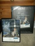 Star Wars movie poster collectible sculpture: A new hope includes original packaging and COA
