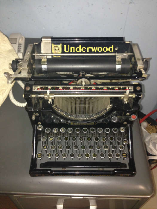 Underwood standard typewriter #5