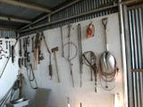 Just some of the tools.You can see scoops, ropes, axes and more. Spring will be here soon and you just may need some of these. I don't think very many of you will need the cotton scales but they may be fun to have if they don't bring back too many bad memories of sore backs.