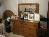 This is a rather nice maple dresser.