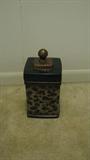 This decorative box matches the theme of some other items here at this sale.
