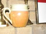 This Luster-Ware pitcher is one of many collectibles available at this sale.