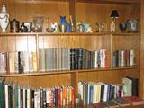 A view of some of the interesting books and collectibles available at this sale...