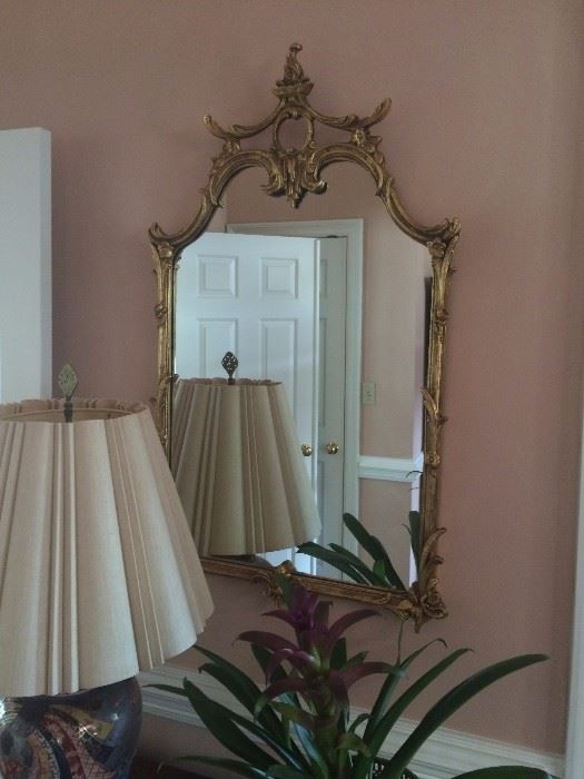 Beautful ornate, Asian inspired mirror