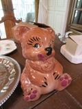 BEAR COOKIE JAR